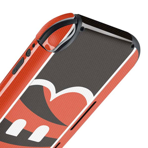 NFL Cincinnati Bengals Zone Block Nintendo Switch Lite Skin